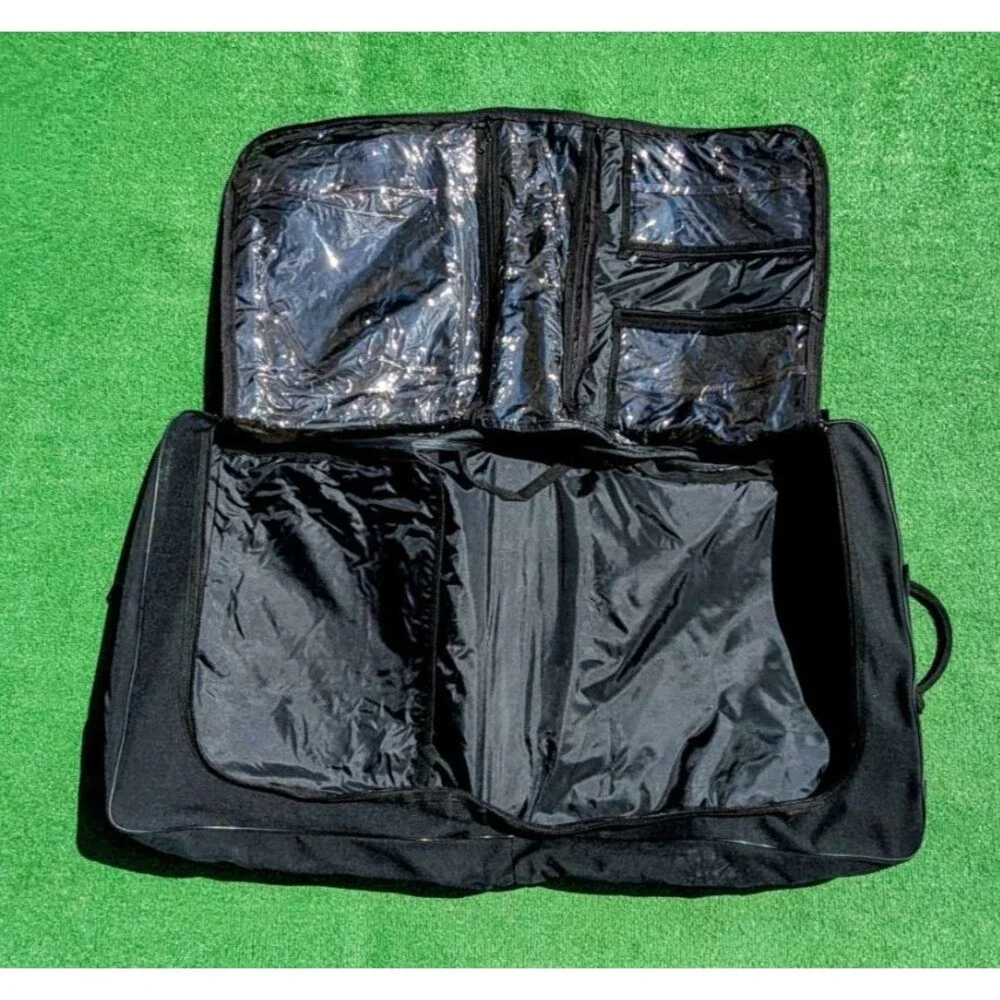 Hanging Traveler Expandable Day To Duffle Bag Weekend Travel Carry Luggage EUC